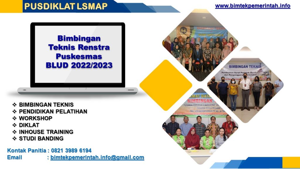 Bimbingan Teknis Renstra Puskesmas BLUD 2022/2023