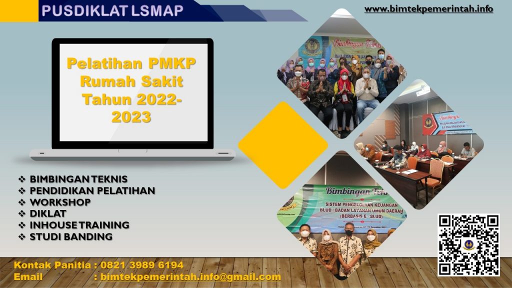 Pelatihan PMKP Rumah Sakit Tahun 2022-2023