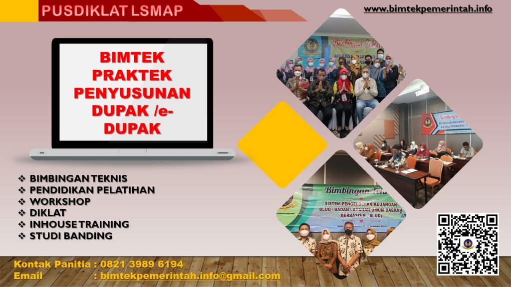 BIMTEK PRAKTEK PENYUSUNAN DUPAK /e-DUPAK