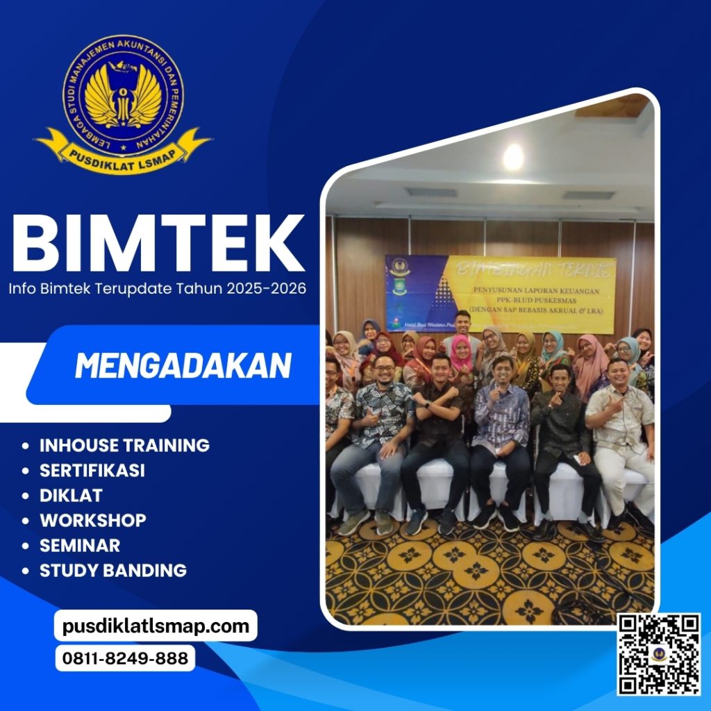 Bimtek Penyusunan Laporan Keuangan Badan Layanan Umum Daerah (BLUD) Terintegrasi Berbasis SAP/SAK 2026-2027