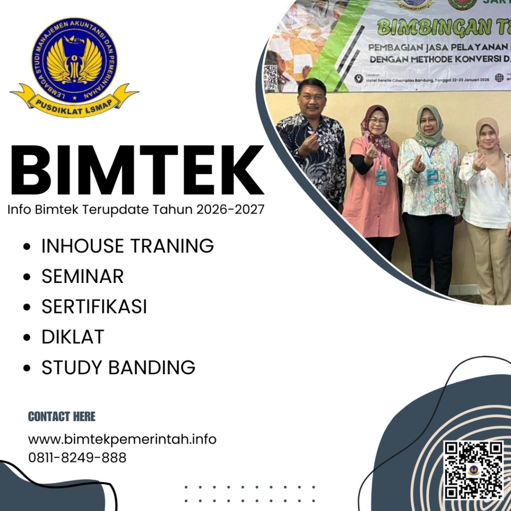 Bimtek Penyusunan Rencana Kebutuhan Barang Milik Daerah (RKBMD) – Permendagri Nomor 7 Tahun 2024 2026–2027