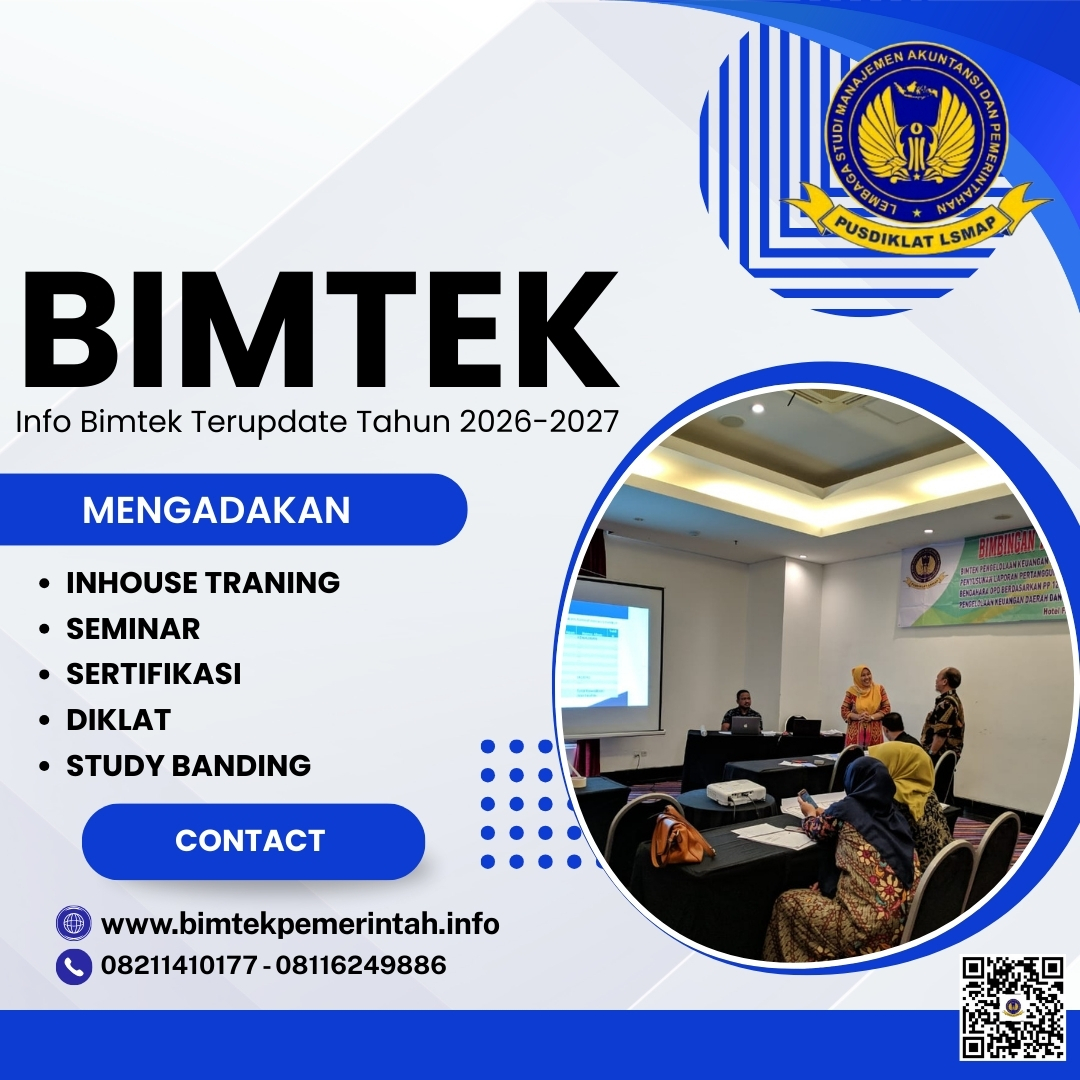 Bimtek Reviu Atas Rencana Pembangunan Jangka Menengah Daerah (RPJMD) dan Rencana Strategis (Renstra) bagi Organisasi Perangkat Daerah 2026-2027