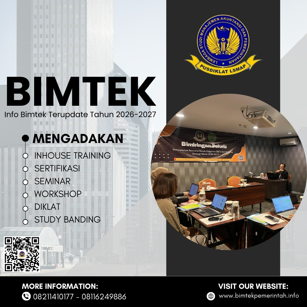 Bimtek Implementasi Permendagri No. 70 Tahun 2019 Tentang Sistem Informasi Pemerintahan Daerah (SIPD) 2026-2027