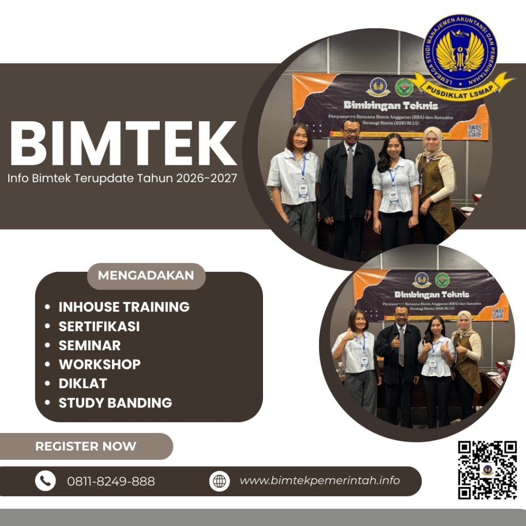 Bimtek Sistem Administrasi Kepegawaian dan Peningkatan Kapasitas Aparatur Sipil Negara serta Strategi Peningkatan dan Penguatan Kinerja ASN 2026–2027