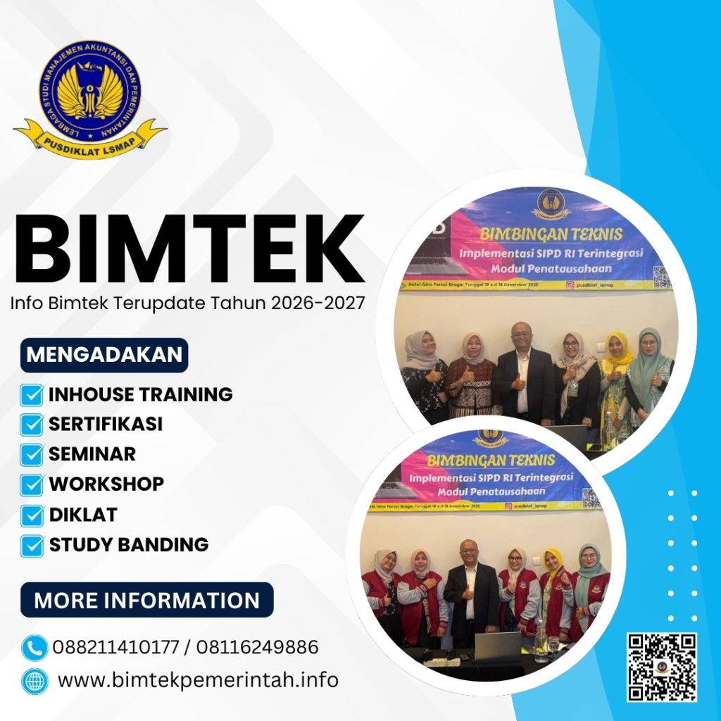 Bimtek Implementasi Elektronifikasi Transaksi Pemerintah Daerah (ETPD) Sesuai Permendagri No. 56 Tahun 2021 2026-2027