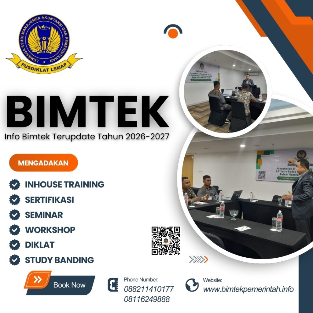 Bimtek Penguatan Kebijakan BLUD sesuai Permendagri Nomor 79 Tahun 2018 Tentang Badan Layanan Umum Daerah (BLUD) 2026–2027