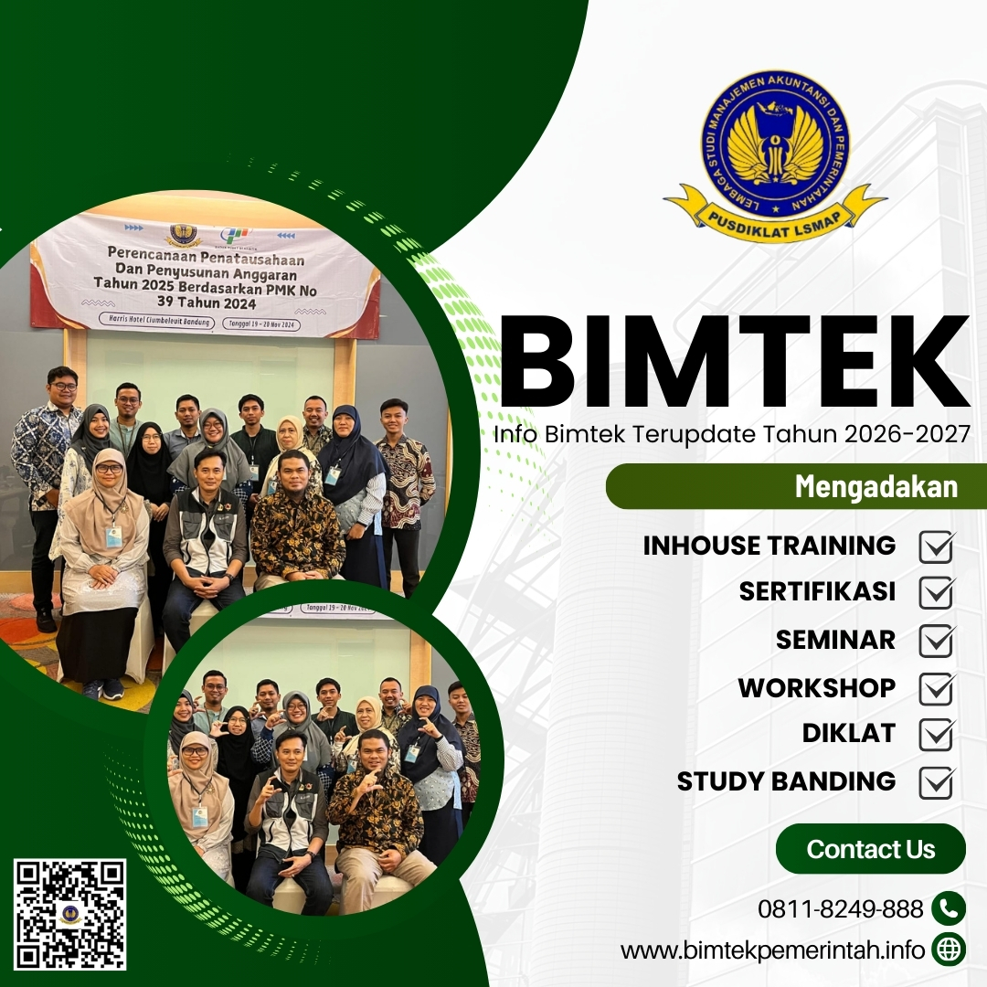 Bimtek Tata Cara Perhitungan Tarif Retribusi dalam Penyelenggaraan Penanganan Sampah Sesuai Permendagri Nomor 7 Tahun 2021 2026-2027