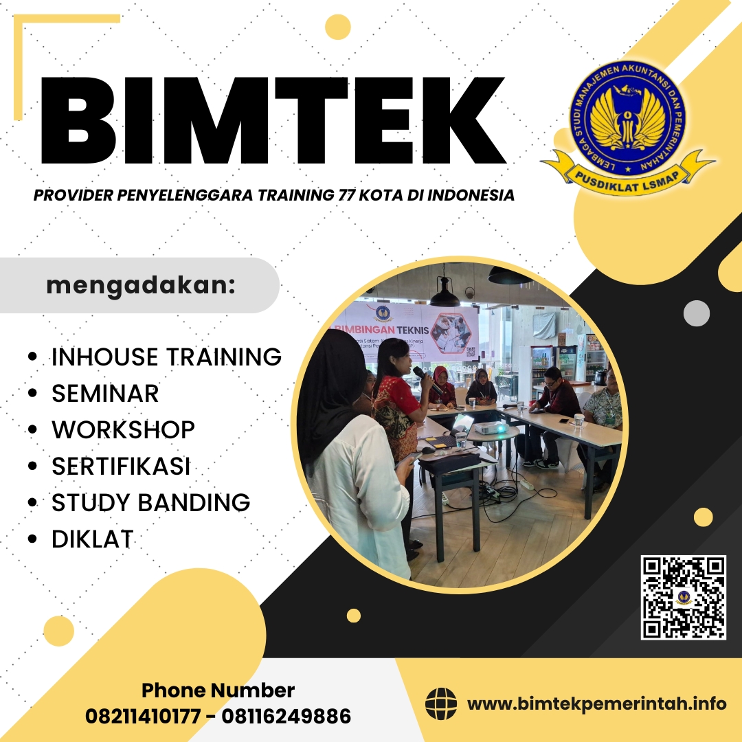 Bimtek Peningkatan Kualitas Pelayanan Front Office bagi RSUD, BLUD dan Puskesmas 2026–2027