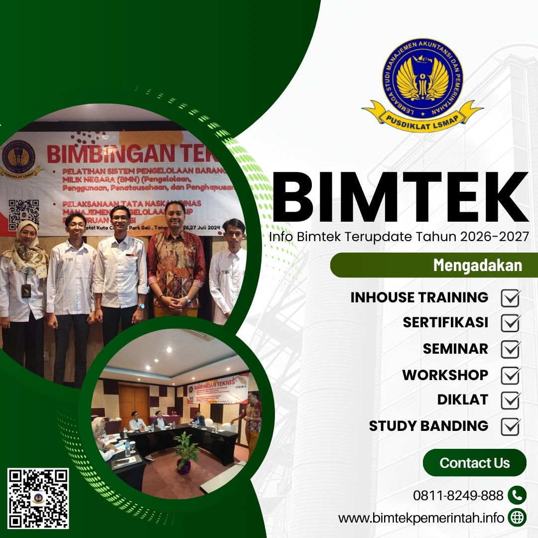 Bimtek Implementasi Pola Pengelolaan Keuangan Badan Layanan Umum Daerah (PPK – BLUD) Dan Peningkatan Kualitas Pelayanan Pada Fasilitas Kesehatan 2026-2027