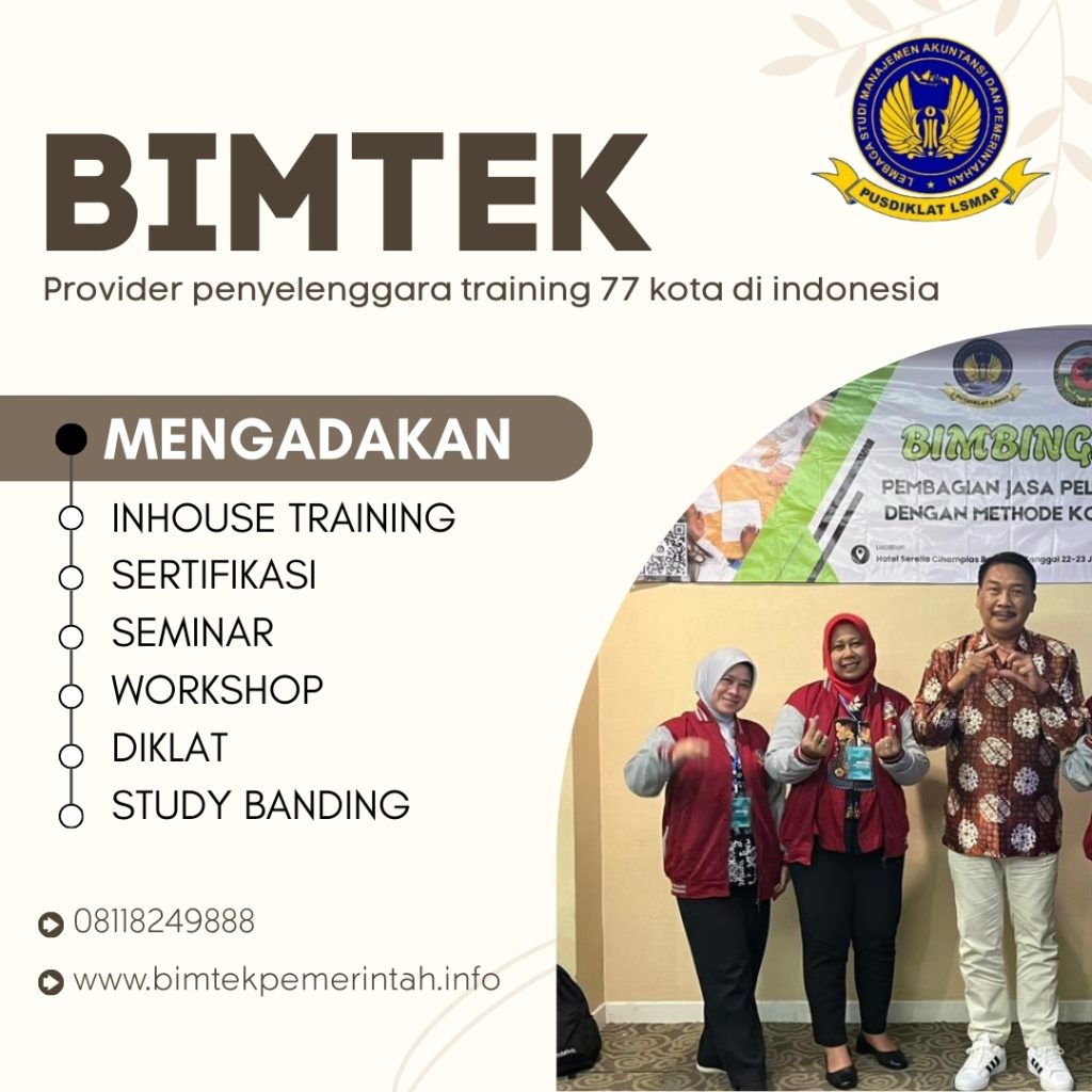 Bimtek Pajak dan Retribusi Daerah sesuai Peraturan Pemerintah No. 10 Tahun 2021 tentang Pajak Daerah Dan Retribusi Daerah Dalam Rangka Mendukung Kemudahan Berusaha Dan Layanan Daerah 2026-2027