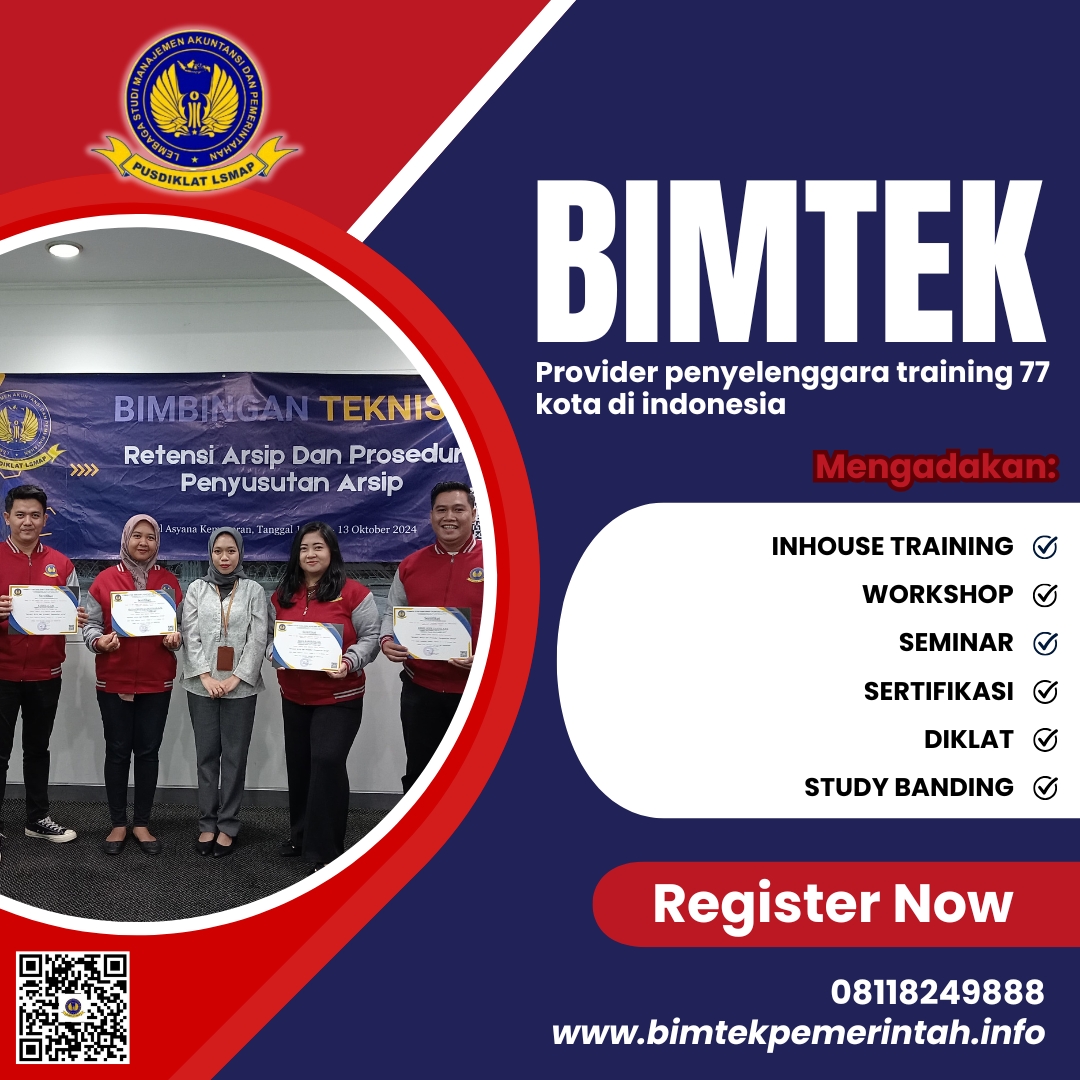 Bimtek Peningkatan Mutu dan Keselamatan Pasien (PMKP) di Rumah Sakit 2026–2027