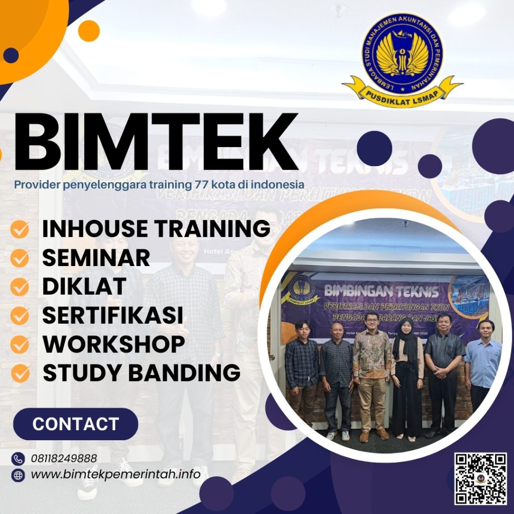 Bimtek Penyusunan, Penetapan Dan Penerapan Standar Pelayanan Minimal (SPM) Bagi Organisasi Perangkat Daerah 2026-2027
