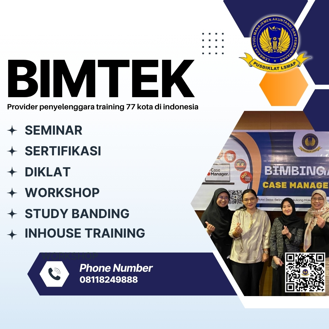 Bimtek GLP ( Good Laboratory Practices ) 2026-2027