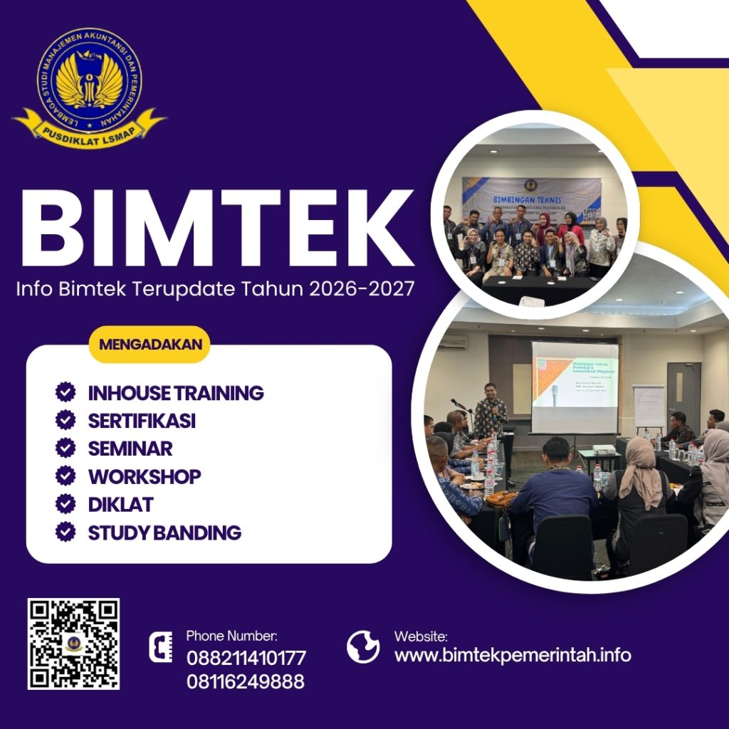 Bimtek Penyusunan Neraca Awal Dan Akhir Pemerintah Daerah 2026-2027